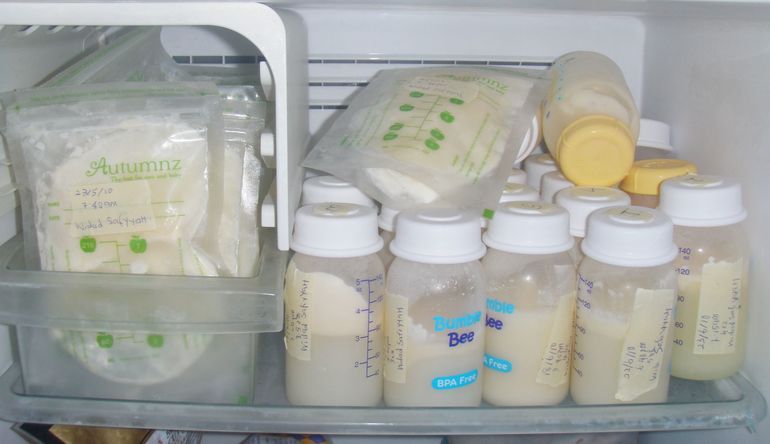 Способы разморозки грудного молока
