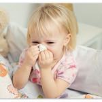 Лечим первые признаки простуды у ребёнка